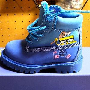 Toddler SpongeBob Timberland Boots Size 6